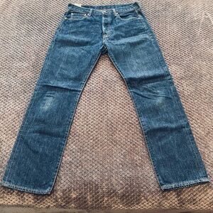 Levi's Classic Indigo Straight Jeans